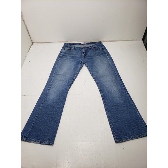 Levi Strauss & Co 529 Curvy Bootcut Light Wash Jeans Size 12 Medium Pre Owned - Picture 1 of 12